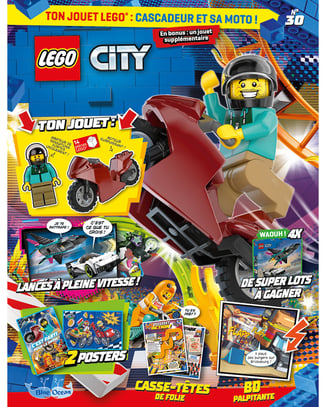 LEGO® City | N°30 | Eddie Extrême et sa moto