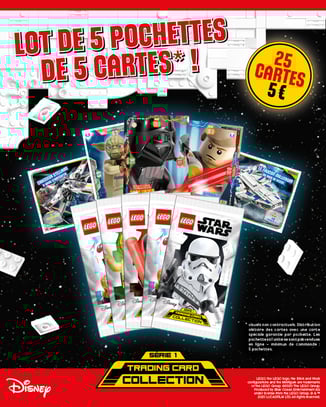 LEGO® STAR WARS™ | 25 cartes à jouer et à collectionner