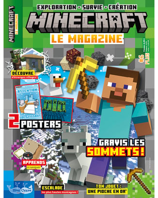 Minecraft | N°6 Plus | Une pioche en or