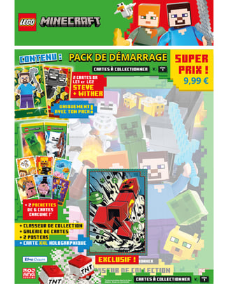LEGO® Minecraft™ | Pack de démarrage