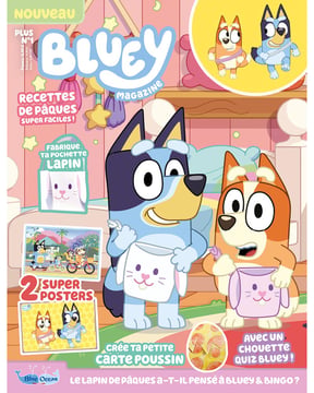 Bluey|N°1 Plus| Bluey et Bingo à peindre
