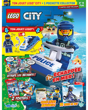 LEGO® City  Plus | N°15 -Echappée en mer !