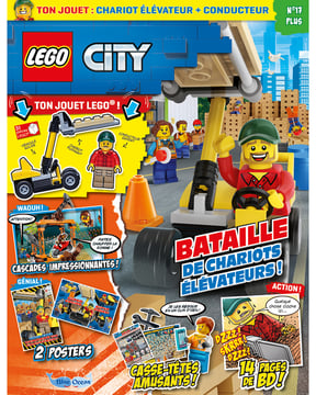 LEGO® City  Plus | N°17 - Chariot élévateur avec conducteur