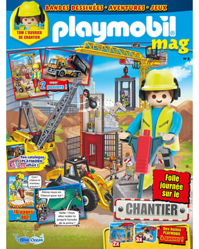 PLAYMOBIL Mag  | N°8 - Folle journée sur le chantier