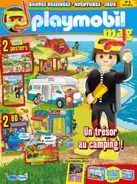 PLAYMOBIL Mag  | HS N°2 - Un trésor au camping