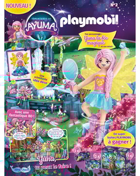 PLAYMOBIL® Adventures of Ayuma | N°2H - La fée Yuna avec son miroir et son cristal