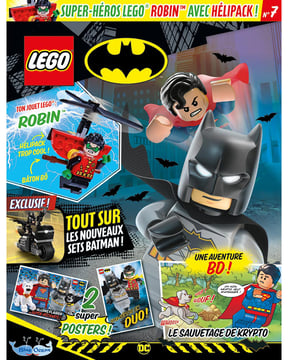 LEGO® BATMAN™ | N°7 2022 | Robin™ et son hélipack