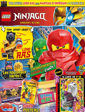 LEGO® Ninjago® | N°19 PLUS | Lord Ras + 1 carte collector