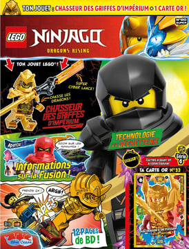 LEGO® Ninjago® | N°20 SUPER | Chasseur des griffes d'Impérium + 1 carte Or 