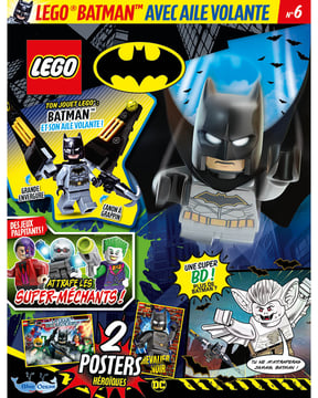 LEGO® BATMAN™ | N°6 2022 | Batman™ et son aile volante