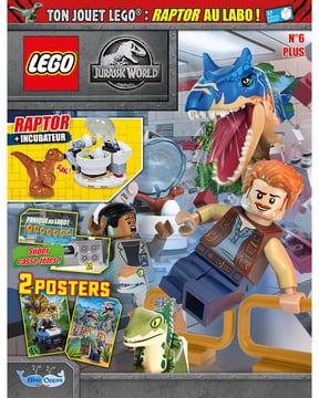 LEGO® Jurassic World™ PLUS | N°6 | Raptor et son incubateur