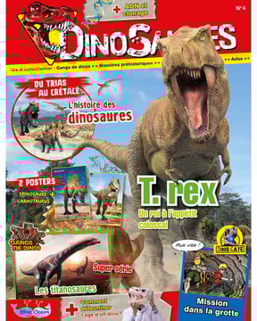 Dinosaures | N°4 | Squelette de T-Rex phosphorescent