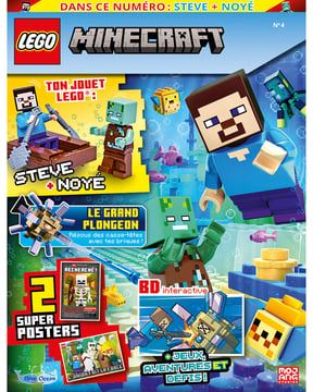 LEGO® Minecraft™ | N°4 | Steve + Noyé