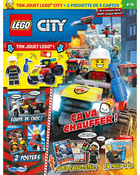 LEGO® City | N°16 | Pompier + quad