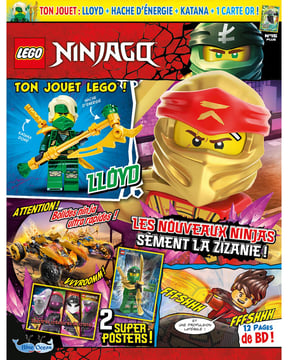 LEGO® Ninjago® | N°15 PLUS | Lloyd avec hache d'énergie 