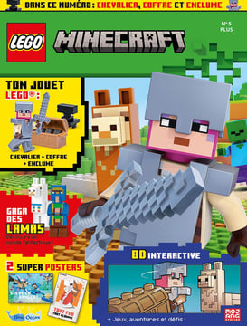 LEGO® Minecraft™ | N°5 Plus | Cavalier + Coffre + Enclume