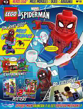LEGO® Spider-Man | N°11 - Miles Morales + Araignée + Skateboard