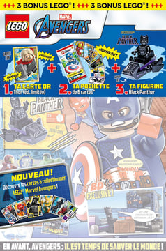LEGO® Marvel Avengers | N°11 - Black Panther + Superjet