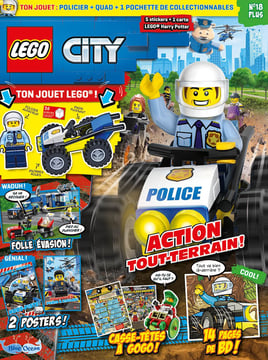 LEGO® City Plus | N°18 - Le quad de police