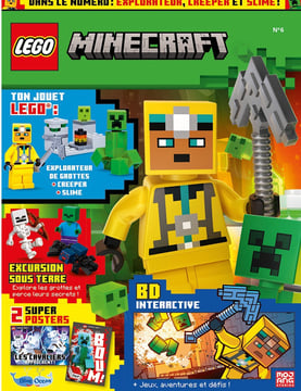 LEGO® Minecraft™ | N°6 | Explorateur de grottes + creeper + slime