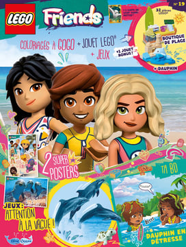 LEGO® Friends© | 19 - La boutique de plage, le dauphin et un jouet bonus