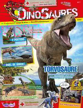 Dinosaures | N°7 | Dague Dino + carte or