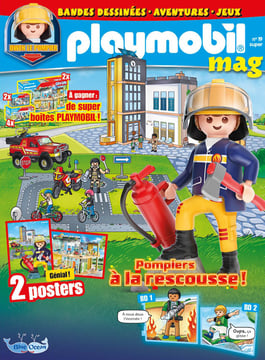 PLAYMOBIL Mag  | N°19 SUPER - Owen le pompier 