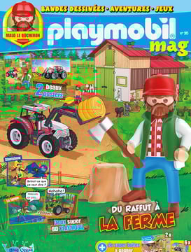 PLAYMOBIL® Mag | N°20 - Malo Mélèze le bûcheron