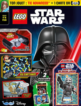 LEGO® Star Wars™ PLUS N°16 | Tie Advanced™ de Dark Vador + 1 carte or 
