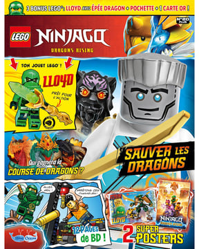 LEGO® Ninjago® | N°20 PLUS | LLoyd + 1 carte or + une pochette 6 cartes