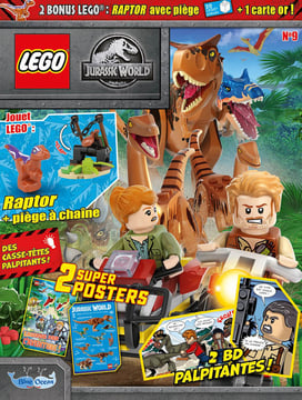 LEGO® Jurassic World™ | N°9 | Raptor + piège à chaîne
