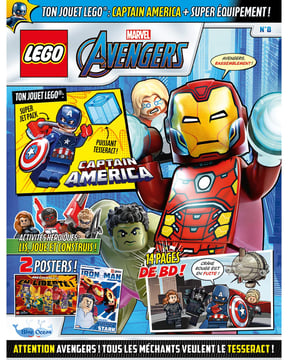 LEGO® Marvel Avengers | N°8 - Captain America et le Tesseract