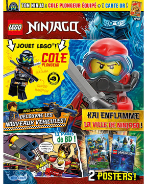 LEGO® Ninjago® | N°12 - Cole plongeur