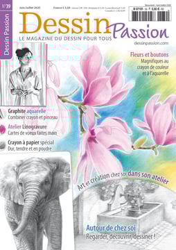 Dessin Passion n°39 | Juin - Juillet 2020