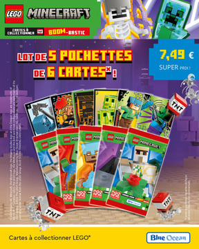 LEGO® Minecraft™ Série 2H | 30 cartes à jouer et à collectionner
