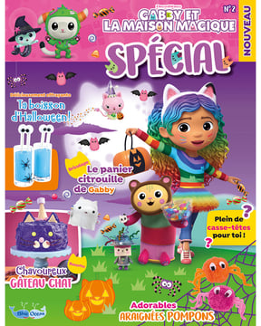 Gabby Maison Magique Spécial | N°2 - Ton kit halloween + 11 autocollants inclus !