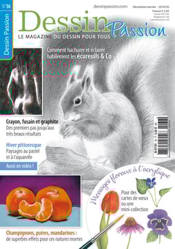 Dessin Passion n°36 | Décembre - Janvier 2020
