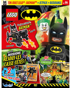 LEGO® BATMAN™ | N°14 2024 | Batman™ + jetpack + batarangs