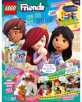 LEGO® Friends© | 22 - Le chien mignon avec sa niche + 1 jouet bonus