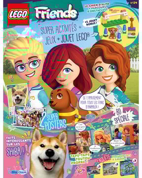 LEGO® Friends© | 24 - Le chien d’Aliya + parcours d’obstacles + 1 jouet bonus