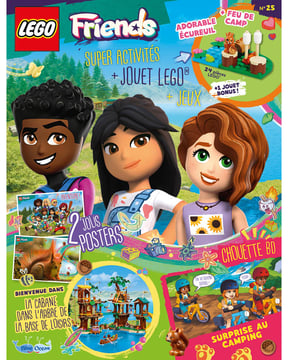 LEGO® Friends© | 25 - Adorable écureuil + feu de camp + 1 jouet bonus !