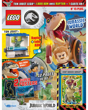 LEGO® Jurassic World™ Plus | N°15 | Le bébé raptor et le mini labo ADN