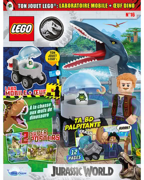 LEGO® Jurassic World™ | N°16 | Labo mobile + œuf dino