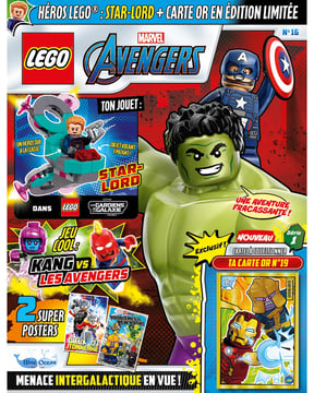 LEGO® Marvel Avengers | N°16 - Star-Lord + 1 carte or