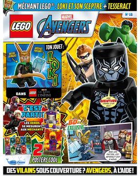 LEGO® Marvel Avengers | N°18 - Loki et son sceptre + tesseract