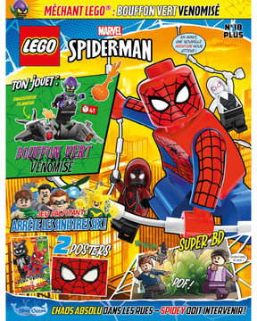 LEGO® Marvel Spiderman PLUS | N°18 - Méchant Lego® : Bouffon vert venomisé