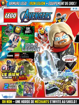 LEGO® Marvel Avengers | N°19 - Armure Lego® + Iron Legion + équipement de choc !
