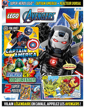 LEGO® Marvel Avengers | N°20 - Captain America + réacteur dorsal
