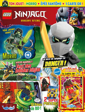 LEGO® Ninjago® | N°26 | Morro + épée fantôme + 1 carte or 