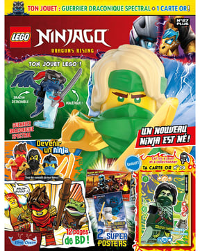 LEGO® Ninjago® | N°27 PLUS | Guerrier draconique spectral + 1 carte or !